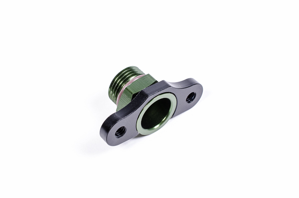 Radium Engineering — Radium Engineering FPR Adapter - 8AN ORB 16mm Bore 39mm Spacing M6 - Evolution 8/9 4G63 - view 5